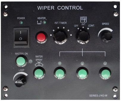 Straight-line wipers controller